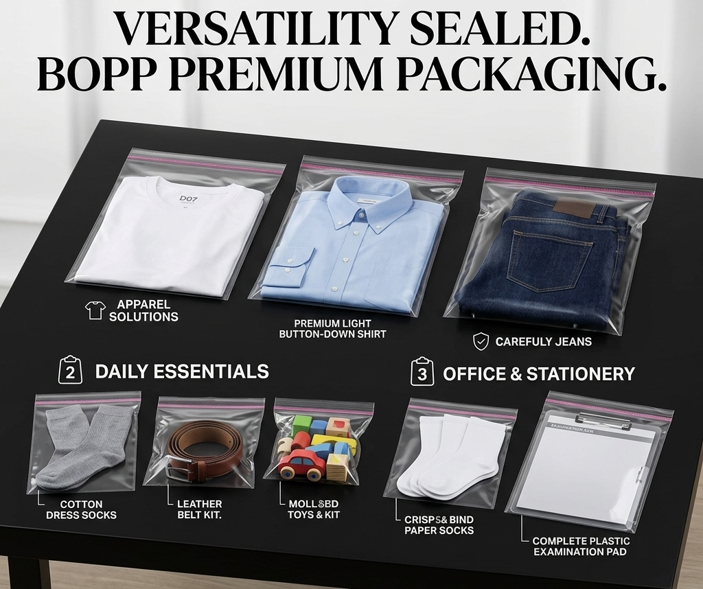 BOPP premium multi-use packaging