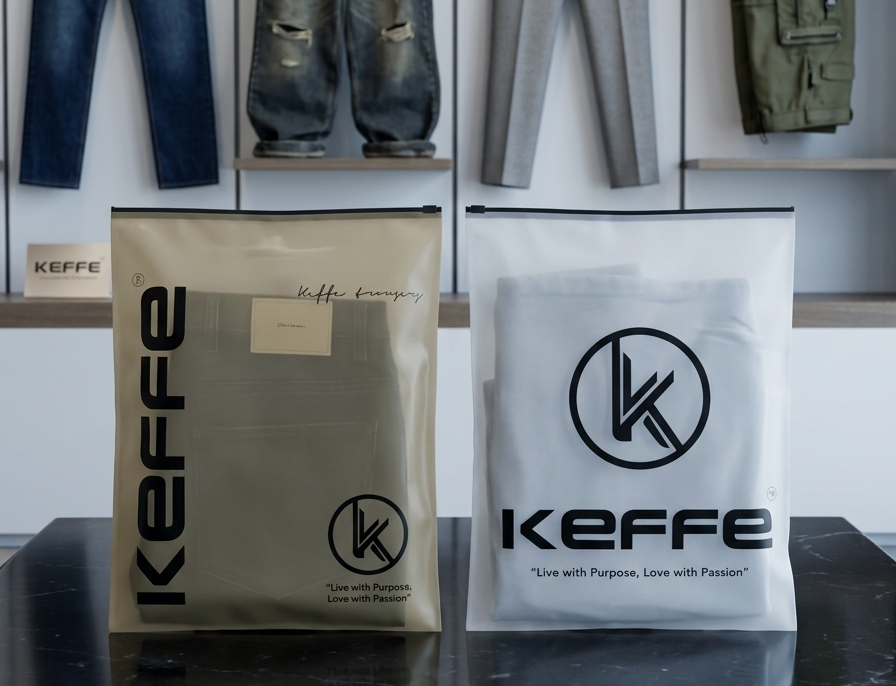 Premium slider garment packaging bags